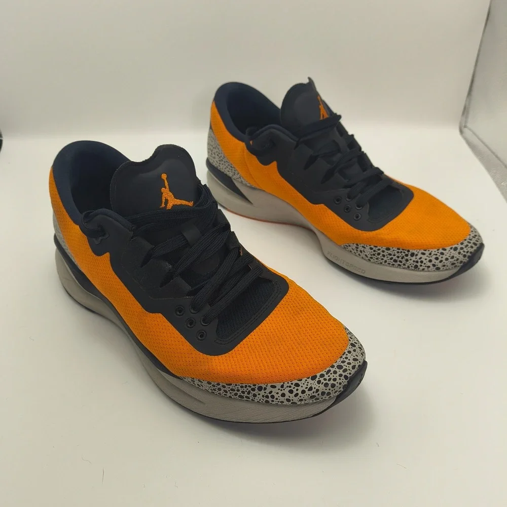Jordan Zoom Tenacity 88 Orange Black Elephant Print AV5878-800 Mens 12 Running